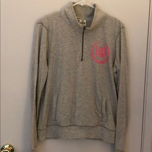 PINK Victoria's Secret Tops - Victoria’s Secret Pink quarter zip sweatshirt PINK Victoria's Secret Tops - Victoria’s Secret Pink quarter zip sweatshirt